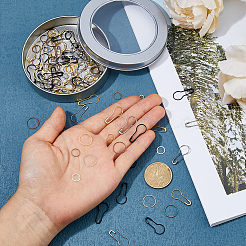 DIY Locking Stitch Marker Making Finding Kits&nbsp;DIY-HS0002-16