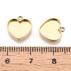 304 Stainless Steel Connector Cabochon Settings&nbsp;X-STAS-N115-39G