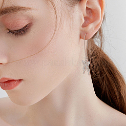 80Pcs 8 Styles Brass Hoop Earring Findings&nbsp;FIND-BBC0004-67