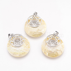 Shell Pendants&nbsp;KK-F751-G