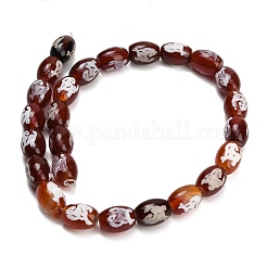 Natural Agate Beads Strands&nbsp;GG-CBA4812-A03-10x14MM