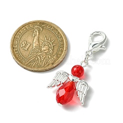 Angel Glass Pendant Decorations&nbsp;HJEW-JM01546