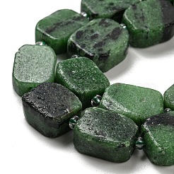 Natural Ruby in Zoisite Beads Strands&nbsp;G-Z043-A06-01