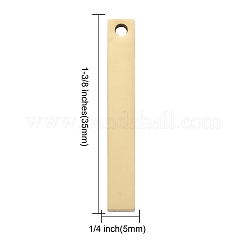 304 Stainless Steel Four Sides Engraved Pendants&nbsp;LS-STAS-I140-30A-G