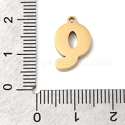 304 Stainless Steel Pendants&nbsp;STAS-K297-09Q-G