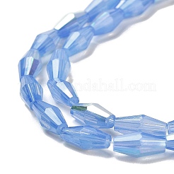 Baking Paint Glass Beads Strands&nbsp;DGLA-D001-01G