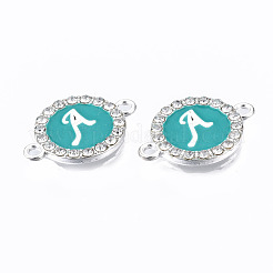 Alloy Enamel Links Connectors&nbsp;ENAM-T013-02-RS