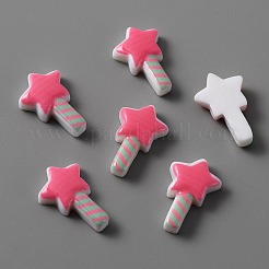 Opaque Resin Cabochons&nbsp;RESI-WH0021-42A