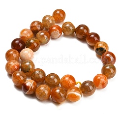 Natural Dragon Veins Agate Beads Strands&nbsp;GG-L001-L01-01F