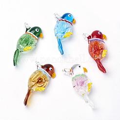Handmade Lampwork Big Pendants&nbsp;LAMP-R106-M11-B