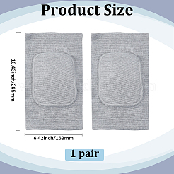 Sponge & Polyester Yoga Sports Knee Pads&nbsp;AJEW-WH20054-202A-02