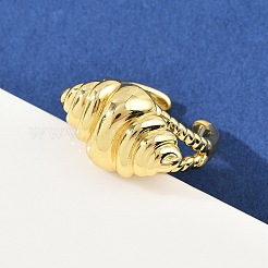 Brass Cuff Rings for Women&nbsp;RJEW-H256-20-G