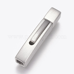 304 Stainless Steel Bayonet Clasps&nbsp;STAS-O114-046MP-A