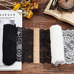 4.58M 2 Colors Lace Embroidery Costume Accessories&nbsp;DIY-GF0005-03