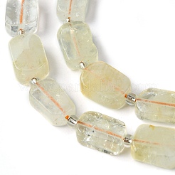 Heated Natural Citrine Beads Strands&nbsp;G-C098-A14-01