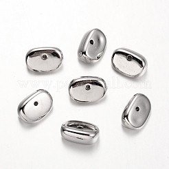 Oval CCB Plastic Beads&nbsp;CCB-J033-04P