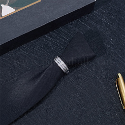Zinc Alloy Clear Cubic Zirconia Tie Clips&nbsp;AJEW-WH20096-01