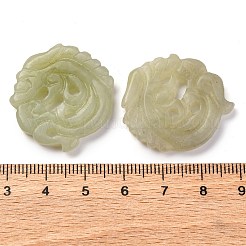 Natural Xiuyan Jade Carved Pendants&nbsp;G-M195-04C