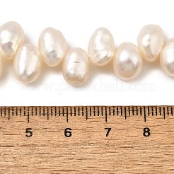 Natural Cultured Freshwater Pearl Beads Strands&nbsp;PEAR-I007-03D-01