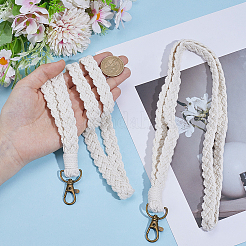 2Pcs Polyester ID Card Cell Phone Lanyard&nbsp;AJEW-CY0002-20C