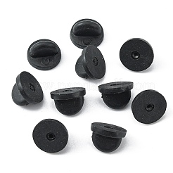 120Pcs Rubber Pin Backs&nbsp;FIND-YW0011-58