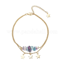 304 Stainless Steel Charm Anklets&nbsp;AJEW-AN00510