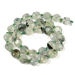 Natural Prehnite Beads Strands&nbsp;G-C116-A19-01
