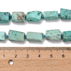 Natural Peruvian Turquoise(Jasper) Beads Strands&nbsp;G-NH0072-E04-02