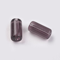 Mixed Transparent Glass Tube Beads&nbsp;X-GLAA-GST-M