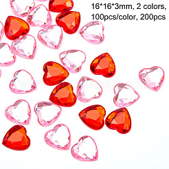 Imitation Taiwan Acrylic Rhinestone Cabochons&nbsp;GACR-SZ0001-04