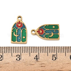 304 Stainless Steel Pendants&nbsp;STAS-D208-07G