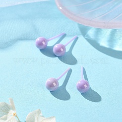 Hypoallergenic Bioceramics Zirconia Ceramic Stud Earrings&nbsp;EJEW-Z023-13A