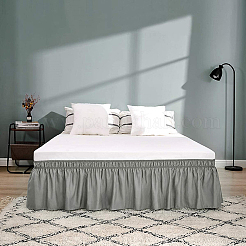 Adjustable Polyester Wrap Around Bed Skirts&nbsp;AJEW-WH20022-10C-01