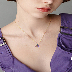 14Pcs Rainbow Color Alloy Pendants&nbsp;FIND-LP0002-78