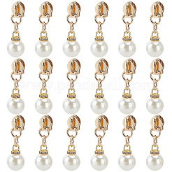 30Pcs Zinc Alloy with Round Resin Replacement Zipper Sliders&nbsp;FIND-CY0002-22G
