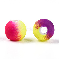 Spray Painted Acrylic Beads&nbsp;ACRP-N003-03
