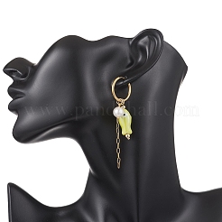 304 Stainless Steel Fish Hoop Earrings&nbsp;EJEW-JE06748