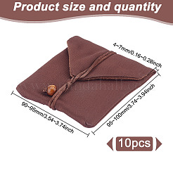 Cloth Bracelet Storage Envelope Bags with Velvet Inside&nbsp;AJEW-WH0475-14A
