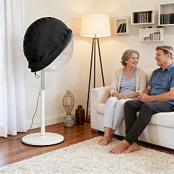 1Pc 210D Oxford Cloth Half Round Electric Fan Cover&nbsp;AJEW-CN0007-12
