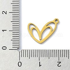 304 Stainless Steel Pendants&nbsp;STAS-C097-18G