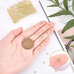200Pcs Matte Style Brass Spacer Beads&nbsp;KK-NB0001-34