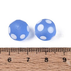 Frosted Handmade Lampwork Beads&nbsp;LAMP-Q039-10G