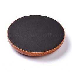 Flat Round Wood Pesentation Jewelry Bracelets Display Tray&nbsp;ODIS-P008-15B-01