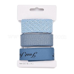 9 Yards 3 Styles Polyester Ribbon&nbsp;SRIB-A014-E03
