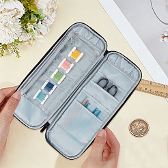 Polyester Cloth Crochet Hook Storage Zipper Bags&nbsp;AJEW-CY0002-96
