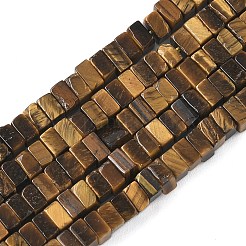 Natural Tiger Eye Beads Strands&nbsp;G-A280-C03-01