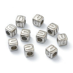 Tarnish Resistant 304 Stainless Steel European Beads&nbsp;STAS-H145-01U-P