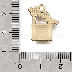 UV Plating Alloy Crystal Rhinestone Pendants&nbsp;RB-CBAD37D-09G