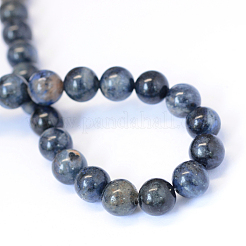 Natural Sodalite Round Bead Strands&nbsp;G-E334-8mm-16