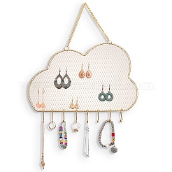 Iron Grid Shape Wall Mount Earring Display&nbsp;ODIS-P010-01G